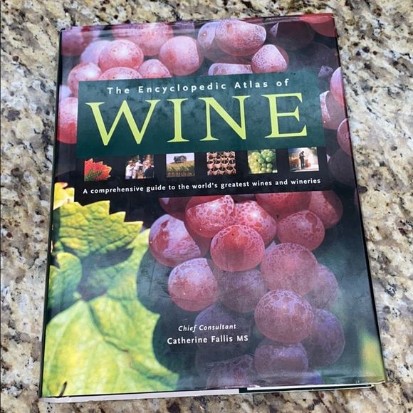 The Encyclopedic Atlas of Wine Hardcover Book - Picture 1 of 11